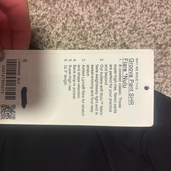 Lululemon Groove Pant Flare Nulu - Picture 3 of 6